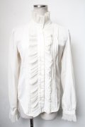 CHOICE / フリルブラウス  オフ S-25-05-01-002-PU-BL-AS-ZS