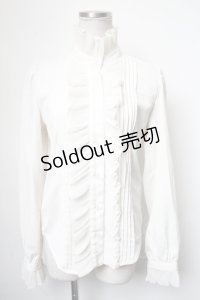 CHOICE / フリルブラウス  オフ S-25-05-01-002-PU-BL-AS-ZS