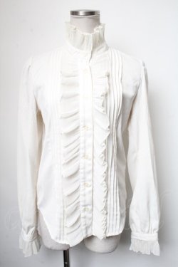 画像1: CHOICE / フリルブラウス  オフ S-25-05-01-002-PU-BL-AS-ZS