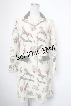 画像1: Jane Marple / おもちゃゴブランコート  オフ S-25-05-01-020-JM-CO-AS-ZT213