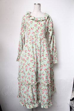 画像1: LOLITAその他 / 星名桜子コラボワンピース  グリーン S-25-05-01-021-LO-OP-HR-ZS