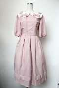 Melody BasKet / リボンいっぱいワンピース  ピンク S-25-05-01-025-LO-OP-HR-ZS