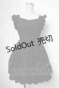 evelyn / 切替刺 ワンピース  黒 S-25-05-01-032-LO-OP-HR-ZS