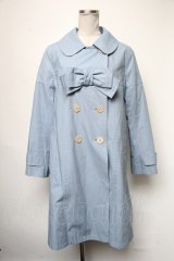 Jane Marple / タイプライターのシャーロットコート  ブルーグレイ S-25-05-01-005-JM-CO-HR-ZS