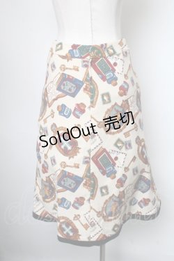 画像2: Jane Marple / オ-ルドライブラリースカート  オフ S-25-05-01-047-JM-SK-AS-ZS