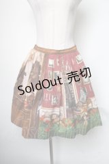 Jane Marple / English Manor Houseミニスカート  ピンク S-25-05-01-050-JM-SK-HR-ZS