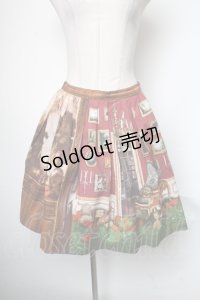 Jane Marple / English Manor Houseミニスカート  ピンク S-25-05-01-050-JM-SK-HR-ZS