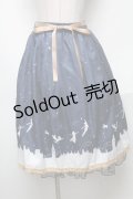 axes femme / ピーター・パン/プリントスカート  紺 S-25-05-03-054-AX-SK-AS-ZS