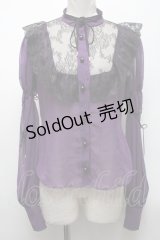 Medenius(旧:a maiden devil) / シフォンブラウス  紫 S-25-05-03-014-GO-BL-AS-ZS