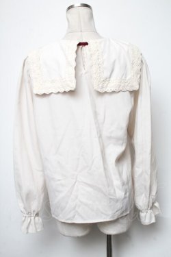 画像2: axes femme POETIQUE / ビッグカラープルブラウス  オフ S-25-05-03-002-AX-BL-HR-ZS