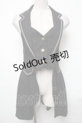 axes femme POETIQUE / クラシックホルターベスト  黒 S-25-05-03-019-AX-TO-HR-ZS