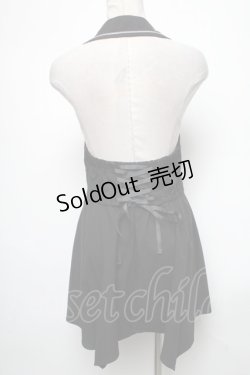 画像2: axes femme POETIQUE / クラシックホルターベスト  黒 S-25-05-03-019-AX-TO-HR-ZS