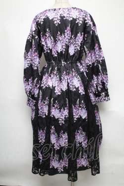 画像2: axes femme / カシュクールワンピース  黒 S-25-05-03-043-AX-OP-HR-ZS