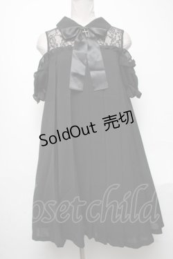 画像1: Ank Rouge / プリーツワンピース  黒 S-25-05-03-045-CA-OP-AS-ZS