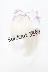 BABY,THE STARS SHINE BRIGHT / シュガーブーケ〜永遠の乙女の憧れ〜柄カチューシャ  サックス S-25-05-05-010-BA-AC-HR-ZS