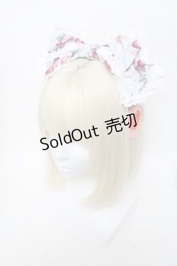 画像1: BABY,THE STARS SHINE BRIGHT / シュガーブーケ〜永遠の乙女の憧れ〜柄カチューシャ  サックス S-25-05-05-010-BA-AC-HR-ZS