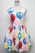 MILK / Happinessバルーンワンピース  アイボリーベース S-25-05-05-1046-ML-OP-AS-ZS