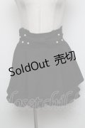 Ank Rouge / パールリボンキュロット  黒 S-25-05-05-1051-CA-PA-AS-ZS