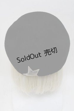 画像3: 【SALE】MILK / ロゴ刺繍ベレー  黒 S-25-05-05-1005-ML-AC-HR-ZT274