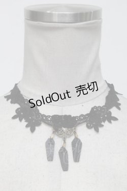 画像1: GOTH / モチーフネックレス  黒 S-25-05-05-1009-GO-AC-AS-ZS