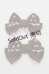 Angelic Pretty / カラフルパールクリップSet  ブラウン S-25-05-05-1002-AP-AC-HR-ZS