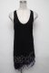 画像1: CIVARIZE / Poisonous クラッシュ加工フェイクレイヤードタンクトップ 44 黒ｘ紫 S-25-05-05-1015-GO-TO-AS-ZS (1)