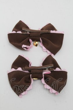 画像2: Angelic Pretty / カラフルパールクリップSet  ブラウン S-25-05-05-1002-AP-AC-HR-ZS