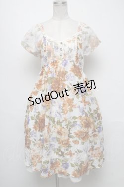 画像1: axes femme / ワンピース  ベージュ S-25-05-05-1032-AX-TO-AS-ZS