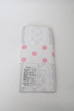 画像2: Angelic Pretty / Fantasticレースアップタイツ  ラベンダー S-25-05-05-002-AP-ZA-AS-ZS