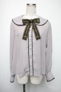 Angelic Pretty / Dream Bearブラウス  グレー S-25-05-05-025-AP-BL-HR-ZS