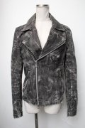 CIVARIZE / Denim ridersジャケット 44 黒 S-25-05-05-026-GO-JA-AS-ZS