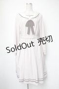 axes femme POETIQUE / ウサギ刺繍セーラーワンピース【多屋来夢コラボ】  ピンク S-25-05-05-035-AX-OP-AS-ZS