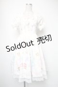 BABY,THE STARS SHINE BRIGHT / くみゃちゃんのふわふわお空でTea Partyワンピース  オフ S-25-05-05-042-BA-OP-AS-ZS