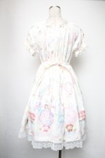 画像2: BABY,THE STARS SHINE BRIGHT / くみゃちゃんのふわふわお空でTea Partyワンピース  オフ S-25-05-05-042-BA-OP-AS-ZS (2)