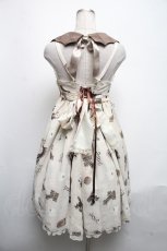 画像2: Angelic Pretty / Halloween Treatsジャンパースカート  アイボリー S-25-05-08-043-AP-OP-HR-ZS (2)