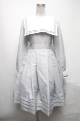 Angelic Pretty / 上級生ワンピース  グレー S-25-05-08-047-AP-OP-HR-ZS