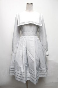 Angelic Pretty / 上級生ワンピース  グレー S-25-05-08-047-AP-OP-HR-ZS