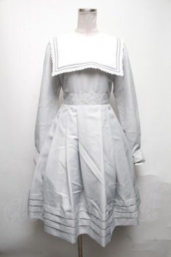 画像1: Angelic Pretty / 上級生ワンピース  グレー S-25-05-08-047-AP-OP-HR-ZS