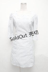 MILK / PETITデイジーワンピース  サックス S-25-05-08-048-ML-OP-AS-ZS