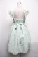 画像2: Angelic Pretty / カトリーナジャンパースカート  ミント S-25-05-08-049-AP-OP-HR-ZS (2)