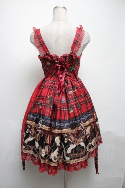 画像2: Angelic Pretty / British Bearジャンパースカート  赤 S-25-05-08-053-AP-OP-HR-ZS