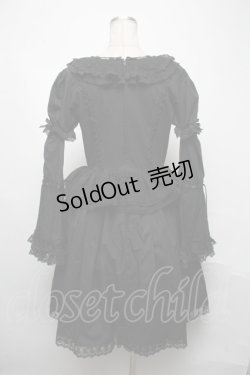 画像2: AND ROMEO / クラシエルVictorianワンピース  黒 S-25-05-08-056-LO-OP-AS-ZS
