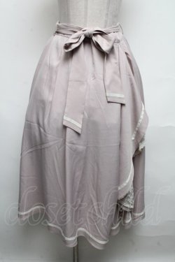画像1: axes femme / ラッフルフリルスカート  ピンク S-25-05-08-060-AX-SK-HR-ZS