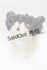 DARK IN LOVE / ホーンカチューシャ  黒 S-25-05-08-006-PU-AC-AS-ZS