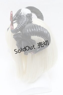 画像3: DARK IN LOVE / ホーンカチューシャ  黒 S-25-05-08-006-PU-AC-AS-ZS