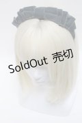 LOLITA / リボンカチューシャ  グレー S-25-05-08-002-LO-TO-AS-ZS
