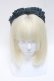 画像2: LOLITA / リボンカチューシャ  グレー S-25-05-08-002-LO-TO-AS-ZS (2)