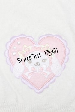 画像4: BABY,THE STARS SHINE BRIGHT / なかよしくみゃちゃんワッペンカーディガン  アイボリー S-25-05-08-014-BA-TO-AS-ZS