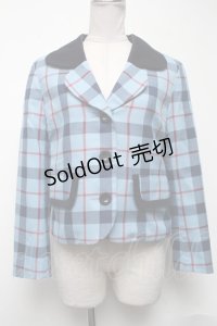 MILK / GOOD GIRLジャケット  サックス S-25-05-08-017-ML-JA-AS-ZS