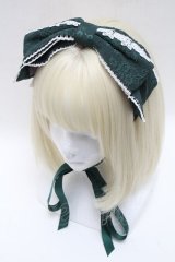 axes femme kawaii / レディローズヘッドドレス  グリーン S-25-05-08-003-AX-AC-AS-ZS